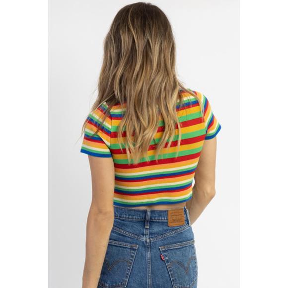 NEW FASCINATION over the crop top in rainbow - Picture 5 of 5